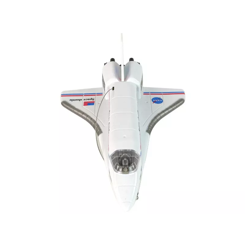LEAN TOYS Jet da combattimento F-16 radiocomandato bianco (2,4 GHz, RTF)