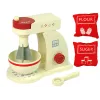 LEAN TOYS Robot da cucina mixer in legno accessori per bambini