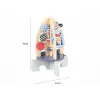 LEAN TOYS martello in legno perline didattiche ingranaggi