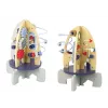 LEAN TOYS martello in legno perline didattiche ingranaggi