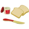 LEAN TOYS Toaster in legno accessori cucina colazione bambini