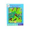 LEAN TOYS Puzzle in legno a blocchi con alberi uccelli fai da te