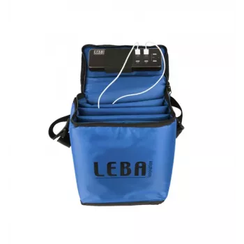 LEBA NoteBag 5 borsa di ricarica e custodia per tablet USB-C 90W PD 3.0 per tablet da 11 pollici blu Bulk NB2-5T-BLU-UC-SC