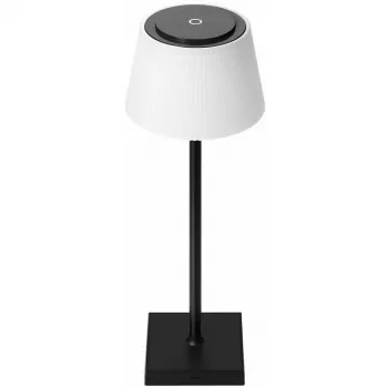 Lampada da scrivania LED Avide nera USB 4W temperatura colore a 3 livelli