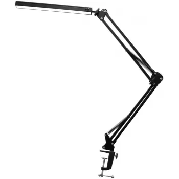 Avide Lampada da scrivania LED con morsetto 12W nero