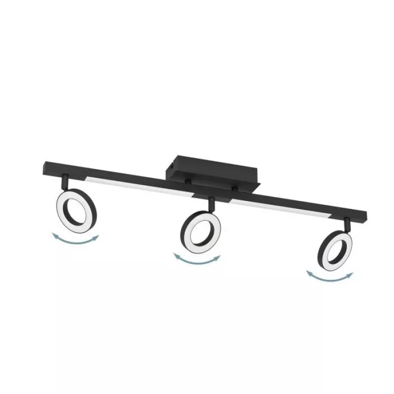 EGLO Cardillio 2 900515 plafoniera LED, nero