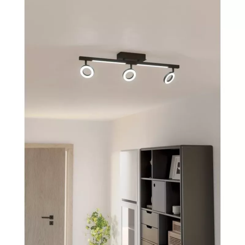 EGLO Cardillio 2 900515 plafoniera LED, nero