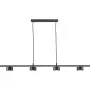 LUCA Lampada a sospensione LED, 4x4 W, nero (P19070-4B)