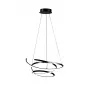 Sibiu lampada a sospensione LED, 42W, 4000K, nero