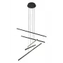 Sibiu 2023522P-BK Lampada a sospensione LED, 60W, 4000K, Nero