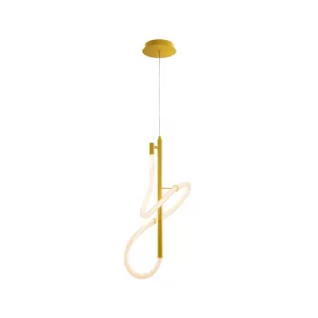 Tigris Lampada a sospensione LED a barra, 4000K, oro (20006PC-GD)