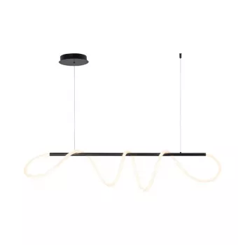 Tigris Long Lampada a sospensione LED, 4000K, nero
