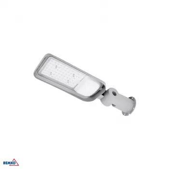 Lampione stradale LED JAZMIN 70W 4000K 9100LM IP65 grigio chiaro
