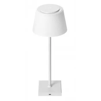 Avide Lampada da tavolo LED, USB, 4 W, 3 livelli di temperatura colore, bianco