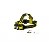 Ledlenser iH9R Lampada frontale LED ricaricabile, nero/giallo, 600 lm, IP54