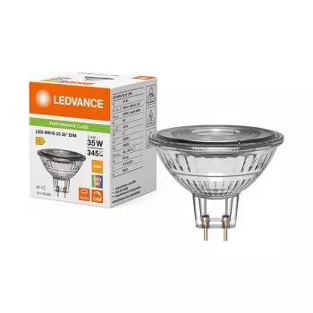 LEDVANCE PARATHOM MR16 LED riflettore 3.4W 2700K GU5.3 dimmerabile 36° 230lm