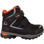 Lee Cooper Kids' sneakers con velcro Black-Orange LCJ-23-01-2060K taglia 28