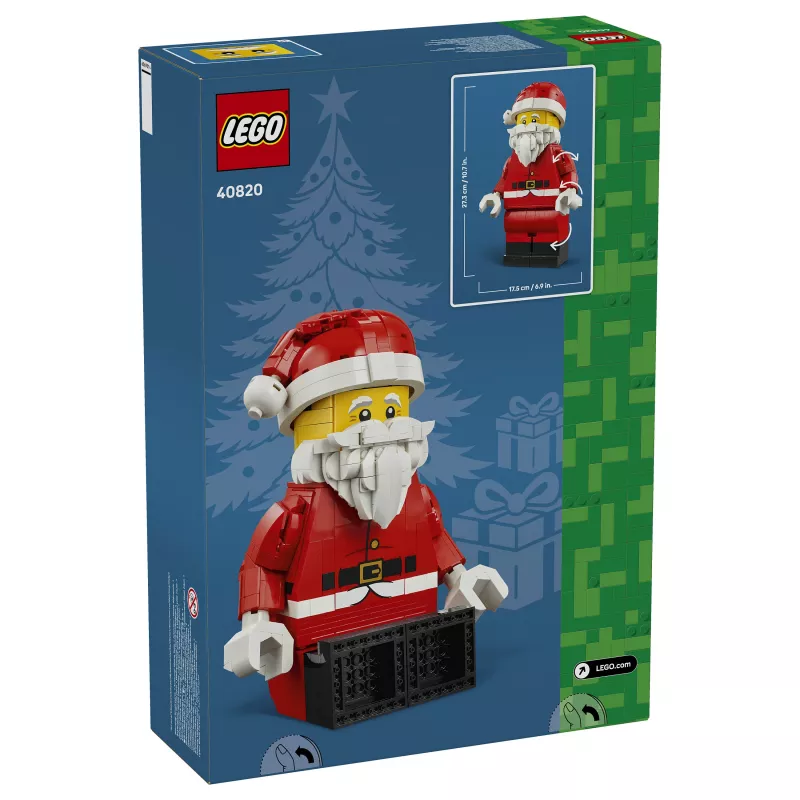 LEGO 40820 minifigure natalizia gigante stagionale