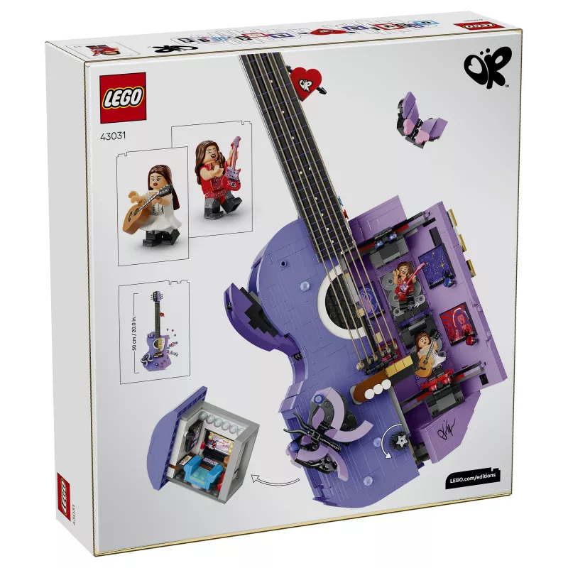 LEGO 43031 Bricks Editions Musica Olivia Rodrigo's Dual Guitar