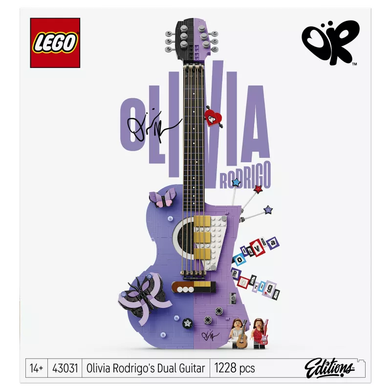 LEGO 43031 Bricks Editions Musica Olivia Rodrigo's Dual Guitar
