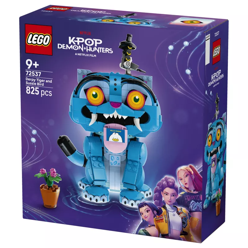 LEGO 72537 KPop Demon Hunters Derpy Tiger e Sussie Bird set di costruzioni