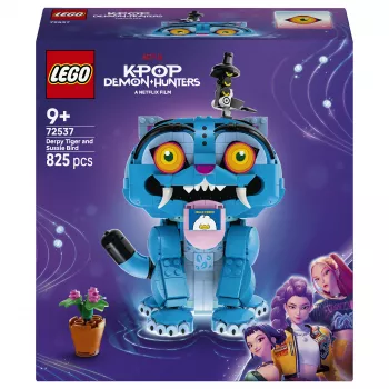 LEGO 72537 KPop Demon Hunters Derpy Tiger e Sussie Bird set di costruzioni