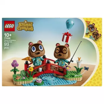 LEGO Animal Crossing Timmy & Tommy giornata di divertimento 77059 set da costruzione