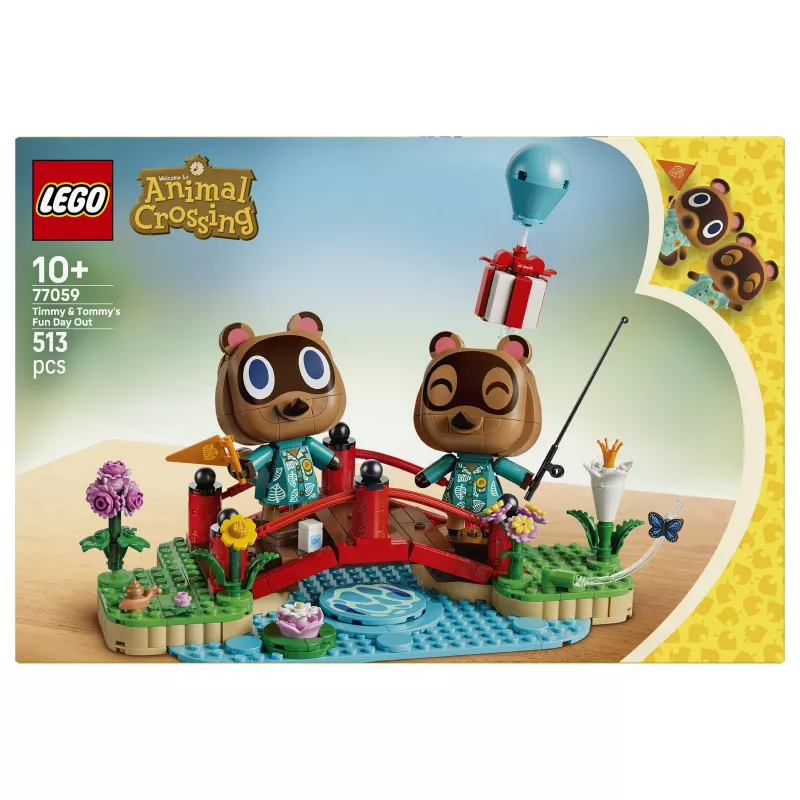 LEGO Animal Crossing Timmy & Tommy giornata di divertimento 77059 set da costruzione