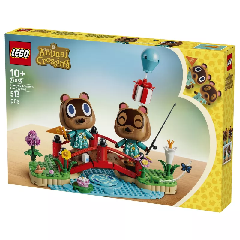 LEGO Animal Crossing Timmy & Tommy giornata di divertimento 77059 set da costruzione