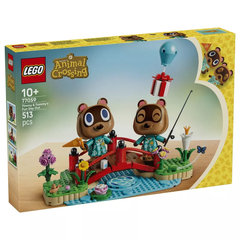 LEGO Animal Crossing Timmy & Tommy giornata di divertimento 77059 set da costruzione