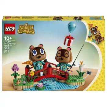 LEGO Animal Crossing Timmy & Tommy giornata di divertimento 77059 set da costruzione