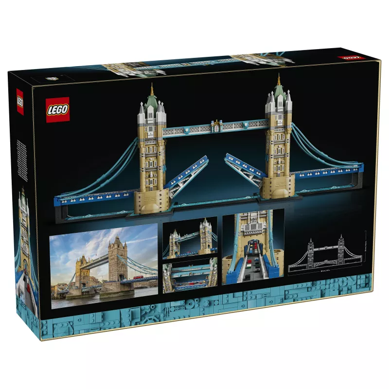 LEGO Architecture 21067 Tower Bridge set da costruzione (1176 pezzi) - monumento di Londra