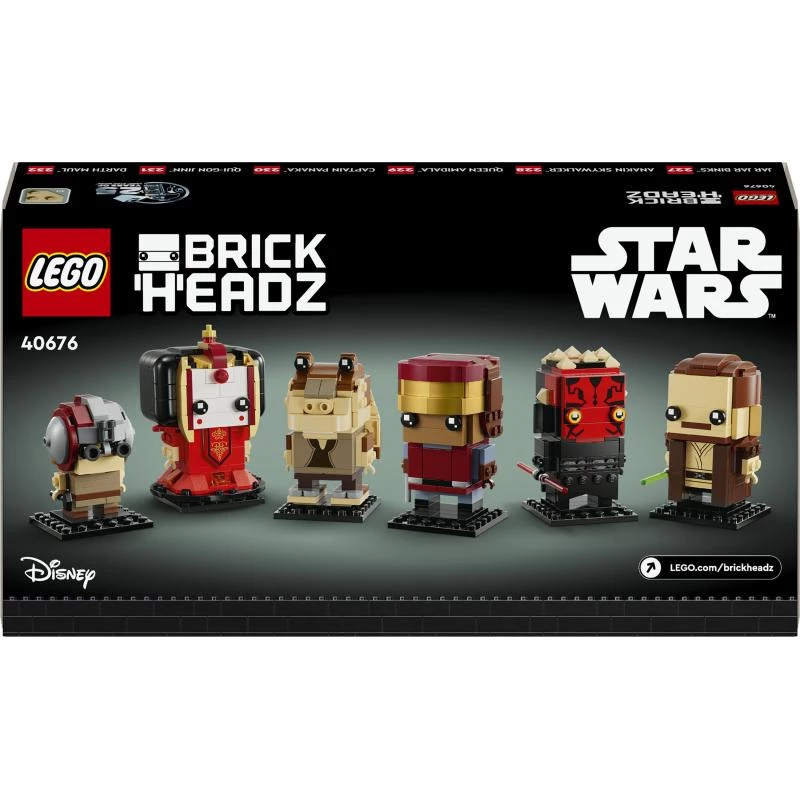 LEGO BrickHeadz Star Wars La minaccia fantasma 40676