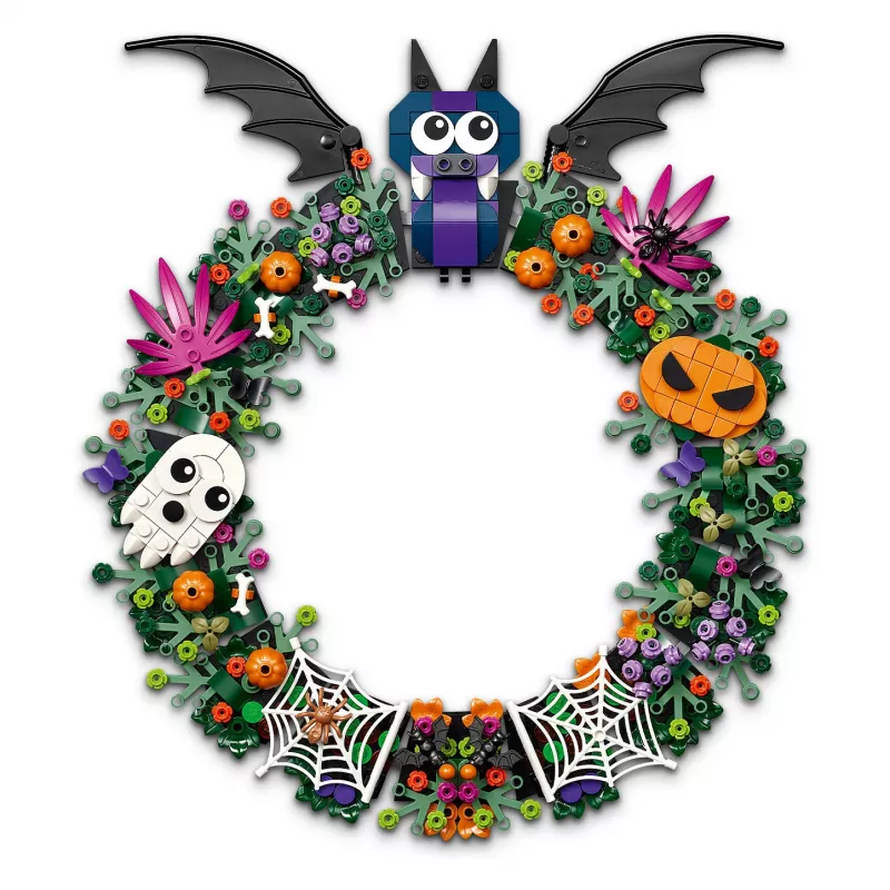 LEGO Bricks Iconic 40825 Halloween Wreath set di costruzione (173 pezzi, da 8 anni)