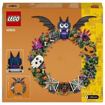 LEGO Bricks Iconic 40825 Halloween Wreath set di costruzione (173 pezzi, da 8 anni)