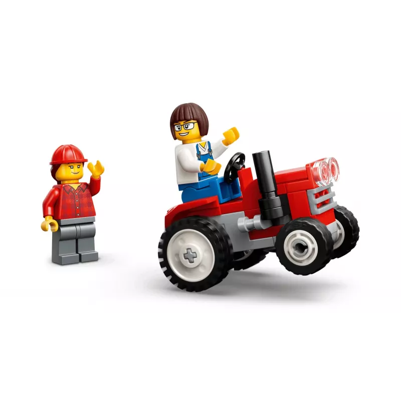 LEGO City 60509 treno merci portuale con gru e camion