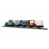 LEGO City 60509 treno merci portuale con gru e camion
