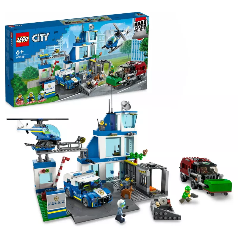 LEGO City set di costruzione stazione di polizia 60316