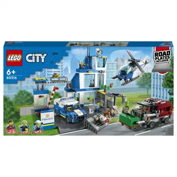 LEGO City set di costruzione stazione di polizia 60316