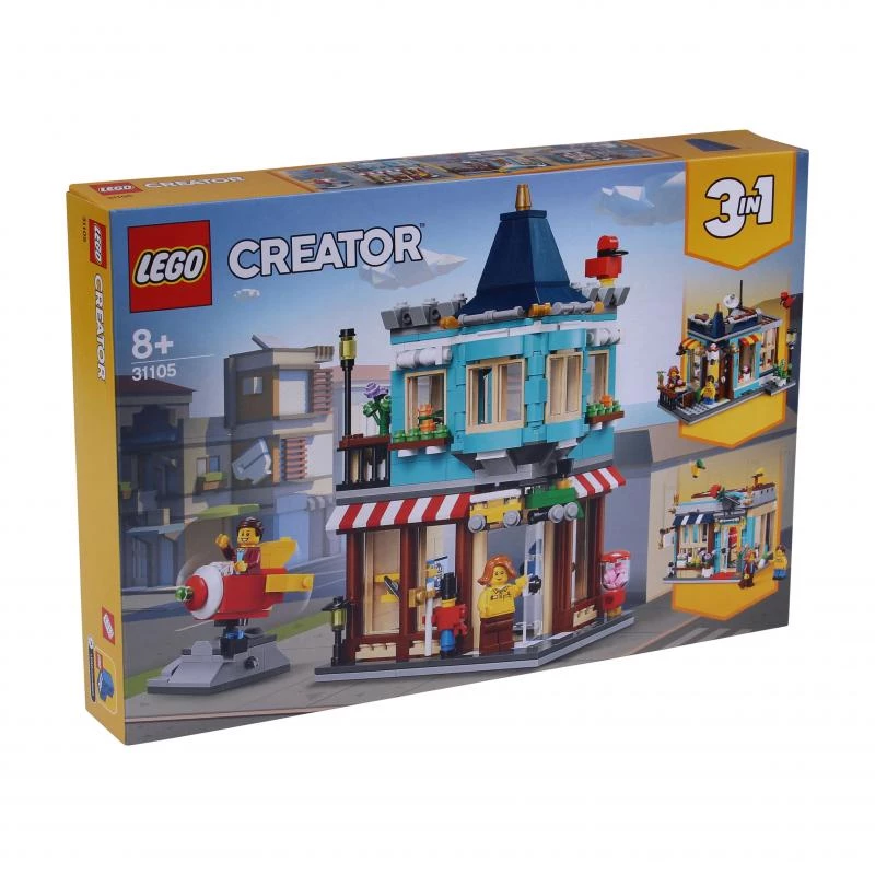LEGO Creator 3-in-1 Townhouse Toy Store set di costruzioni (31105)