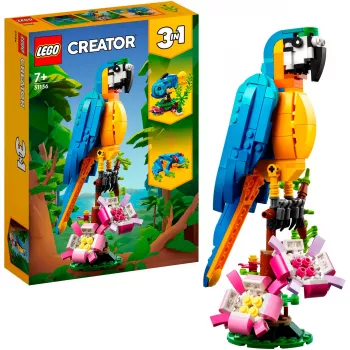 LEGO Creator Wild Animals bundle set di mattoncini 3-in-1 (1171 pezzi)