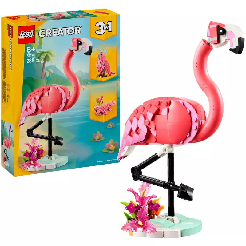 LEGO Creator Wild Animals bundle set di mattoncini 3-in-1 (1171 pezzi)