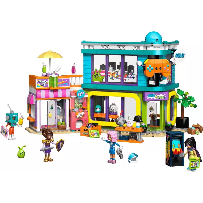 LEGO Friends 42674 Negozio di fumetti e giochi Set da costruzione