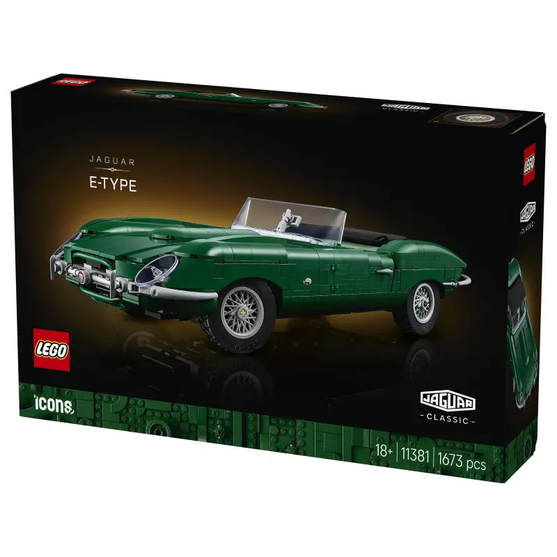 LEGO Icons 11381 set da costruzione Jaguar E-Type (1458 pezzi)