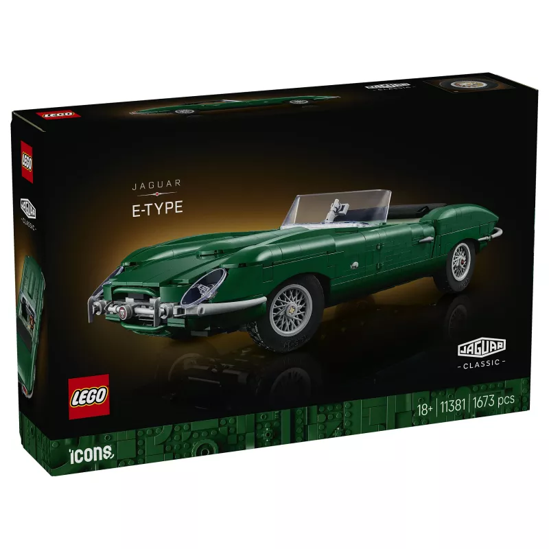LEGO Icons 11381 set da costruzione Jaguar E-Type (1458 pezzi)