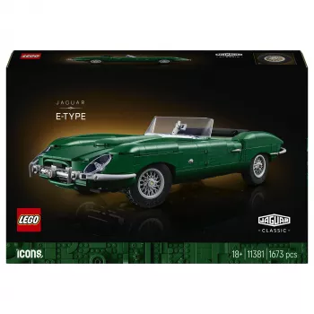 LEGO Icons 11381 set da costruzione Jaguar E-Type (1458 pezzi)