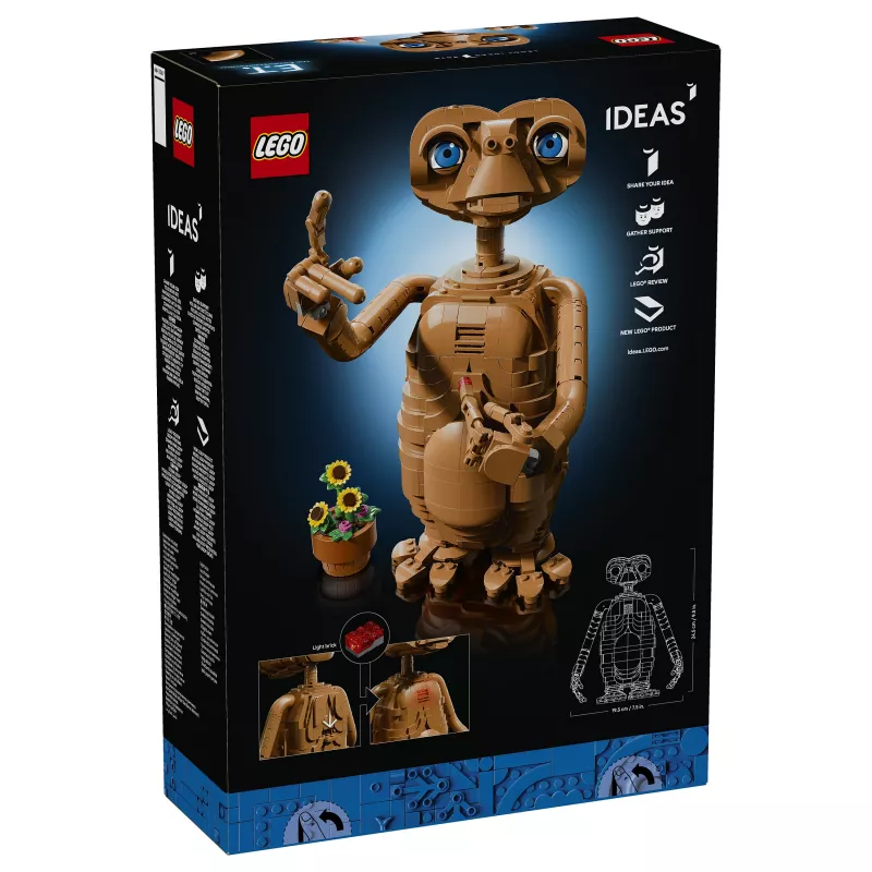 LEGO Ideas 21370 E.T. l'extraterrestre