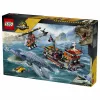 LEGO Jurassic World 77983 Mosasaurus Dinosaur Boat Attack (280 pezzi, 3 minifigure, da 7 anni)
