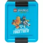 LEGO Portamerenda Ninjago Blu/Nero in PP con grafiche emoticon 1,2L