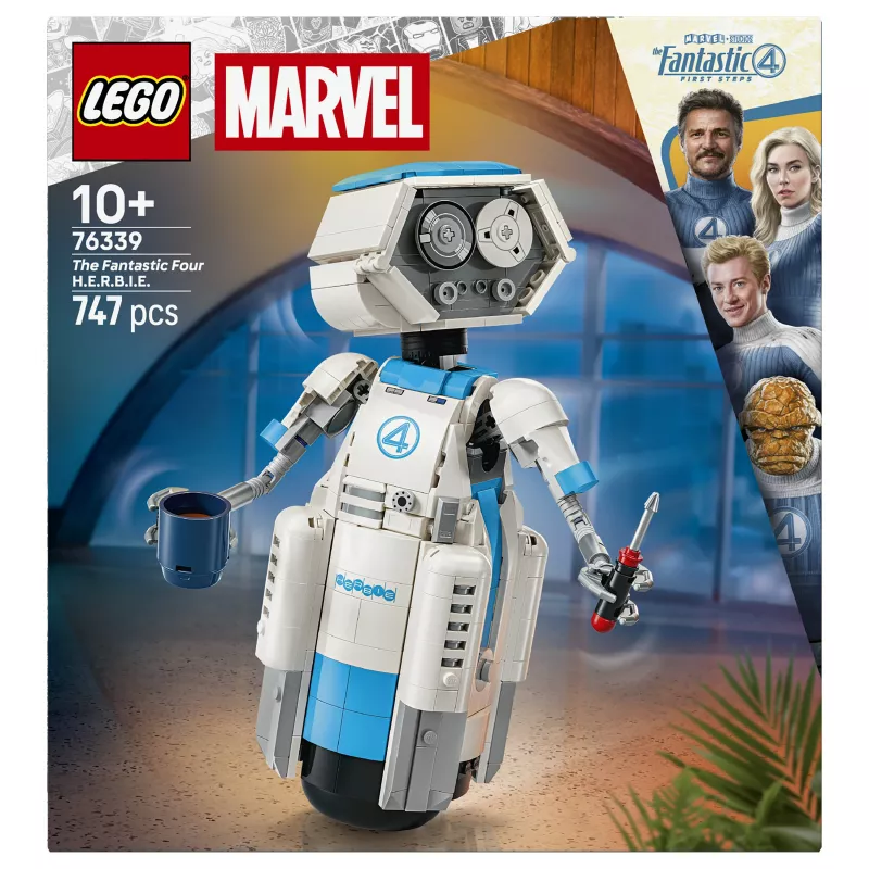 LEGO Marvel Super Heroes 76339 - The Fantastic Four H.E.R.B.I.E. Set da costruzione